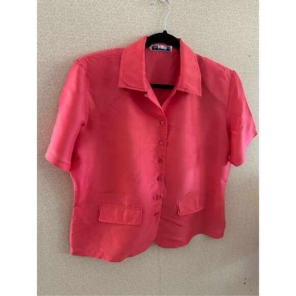 Vintage Anna and Frank silk top - Picture 1 of 5